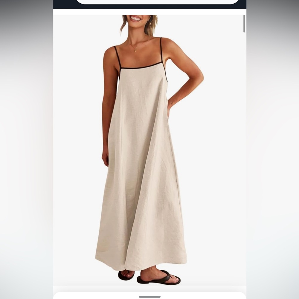Linen Maxi Dress